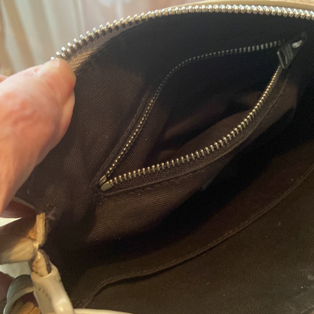 All saints suede, and leather bag - Picture 7 of 9